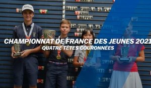 Championnat de France des Jeunes 2021 : quatre têtes couronnées
