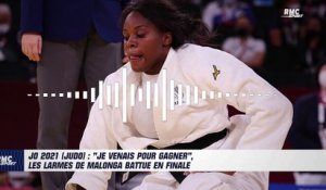 JO 2021 (Judo) : "Je venais pour gagner", les larmes de Malonga battue en finale