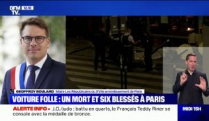 Voiture folle à Paris: le maire du XVIIe dénonce un "délit routier"
