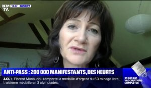 "C'est inacceptable": cette pharmacienne déplore les violences envers une pharmacie lors des manifestations anti-pass à Montpellier de samedi