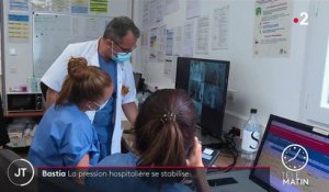 Covid-19 : la pression se stabilise à l'hôpital de Bastia, en Corse