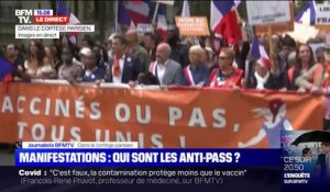 Manifestations contre le pass sanitaire: le cortège mené par Florian Philippot est parti de l'École militaire à Paris