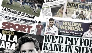 La presse espagnole en émoi avant les adieux de Lionel Messi, Manchester City a un plan pour faire baisser le prix de Harry Kane