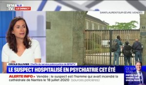 Assassinat d'un prêtre en Vendée: le suspect a été hospitalisé en psychiatrie cet été