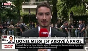 Lionel Messi est arrivé à Paris où il doit signer son contrat après sa visite médicale - Les supporters fous de joie - Il sera présenté demain à 11h à la presse par le Club