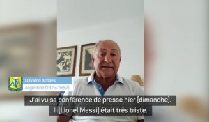 Transferts - Ardiles : "Partir de Barcelone, pas facile pour Messi"