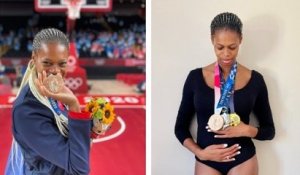 La basketteuse française Valériane Ayayi Vukosavljevic a confié avoir participé aux JO de Tokyo en étant enceinte de 3 mois
