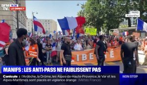 Extension du pass sanitaire: la manifestation organisée par Florian Philippot à Paris s'apprête à partir