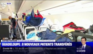 Covid-19: 8 nouveaux patients de Guadeloupe transférés vers la métropole