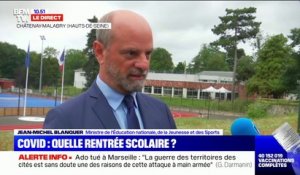 Jean-Michel Blanquer évoque un "objectif école ouverte" pour l'année 2021-2022