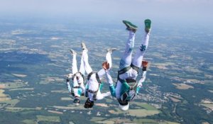 Un Nantais vice-champion du monde de parachutisme artistique
