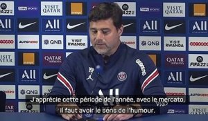 PSG - Pochettino : "Mbappé travaille dur pour faire une bonne saison"