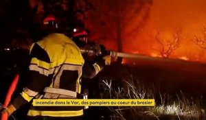 Var : dans l'enfer des flammes avec des pompiers de Nice