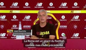 1ère j. - Pour Mourinho, des attentes "différentes" à la Roma