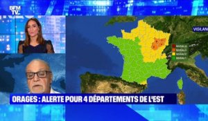 Orages: "Il faut se montrer extrêmement vigilant", prévient Patrick Marlière - 21/08