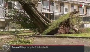Moselle : un orage intense provoque de graves dégâts à Saint-Avold