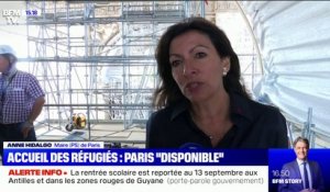 Anne Hidalgo: "Nous allons évidemment soutenir et accueillir" les réfugiés afghans