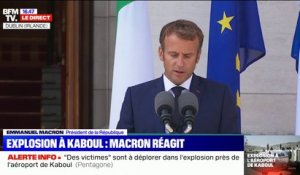 Afghanistan: Emmanuel Macron appelle "à la plus grande prudence dans un contexte que nous ne maîtrisons pas"