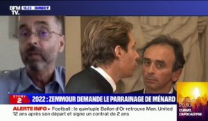 Robert Ménard dit vouloir parrainer la candidature de Marine Le Pen à la présidentielle