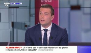 "Marine Le Pen peut gagner l'élection présidentielle": Jordan Bardella répond à Éric Zemmour et appelle à ne pas entrer "dans des divisions"