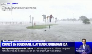 Ouragan Ida: les premières images de la montée des eaux à La Nouvelle-Orléans en Louisiane