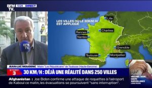 Jean-Luc Moudenc: "On va aller vers 80% de la voirie à 30 km/h" à Toulouse
