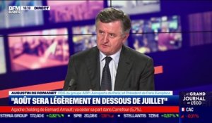 Augustin de Romanet (ADP) : Record de trafic pour ADP au mois de juillet - 31/08