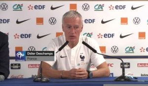 Bleus - Deschamps : "Mbappé et Griezmann sont sereins"