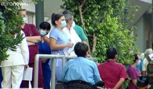 Les soignants mobilisés en Grèce contre l'obligation vaccinale pour les travailleurs de la santé
