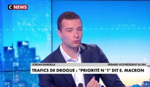 Emmanuel Macron à Marseille : «C'est un peu le jour sans fin contre la drogue», regrette Jordan Bardella
