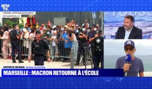 Marseille : Macron retourne à l'école - 02/09
