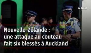 Nouvelle-Zélande : une attaque au couteau fait six blessés à Auckland