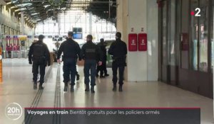 Les policiers pourront voyager gratuitement dans les trains du réseau SNCF à partir du 1er janvier 2022, selon un accord conclu cette semaine