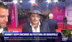 Johnny Depp est à Deauville pour y présenter le film "City of lies"