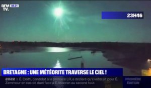 "J'ai vu une grande lumière plutôt verte": une météorite a traversé le ciel breton dans la nuit de dimanche à lundi