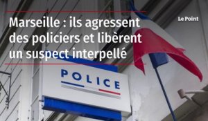 Marseille : ils agressent des policiers et libèrent un suspect interpellé
