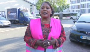 Fatimata Sy (Gilets roses) lance un "appel au calme" à Corbeil-Essonnes: "Ce n'est pas par la violence qu'on va obtenir des choses"