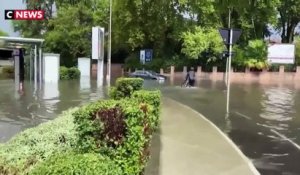 Importantes inondations dans le Gard