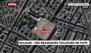 Bulgari : des braqueurs toujours en fuite