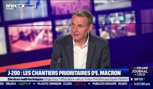J-200 : Les chantiers prioritaires d'Emmanuel Macron - 08/09