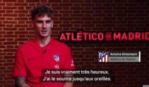 Atlético - Griezmann, cheveux courts mais idées longues : "Ce qui m'est arrivé de mieux depuis des années"
