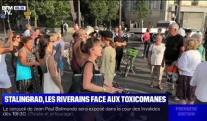 Paris: les riverains du quartiers de Stalingrad font face aux toxicomanes