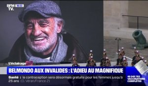 Les temps forts de l'hommage à Jean-Paul Belmondo aux Invalides