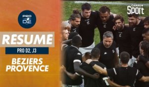 Le résumé de Béziers / Provence Rugby - Pro D2 (J3)