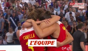 La France s'incline en demi-finale face à l'Espagne - Basket 3x3 - ChE (F)