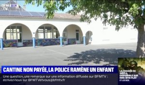 Gironde: un élève de 7 ans raccompagné par un policier à son domicile pour un impayé de cantine
