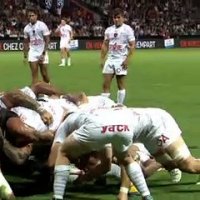 TOP 14 - Essai de Zack HOLMES (ST) - Stade Toulousain - RC Toulon - J02 - Saison 2021:2022