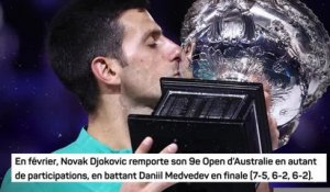 ATP - L'année exceptionnelle de Djokovic, proche d'un exploit historique
