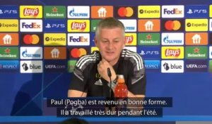 Man. United - Solskjaer : "Pogba a travaillé très dur"