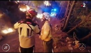 Espagne : les pompiers toujours mobilisés contre un incendie dans le sud du pays